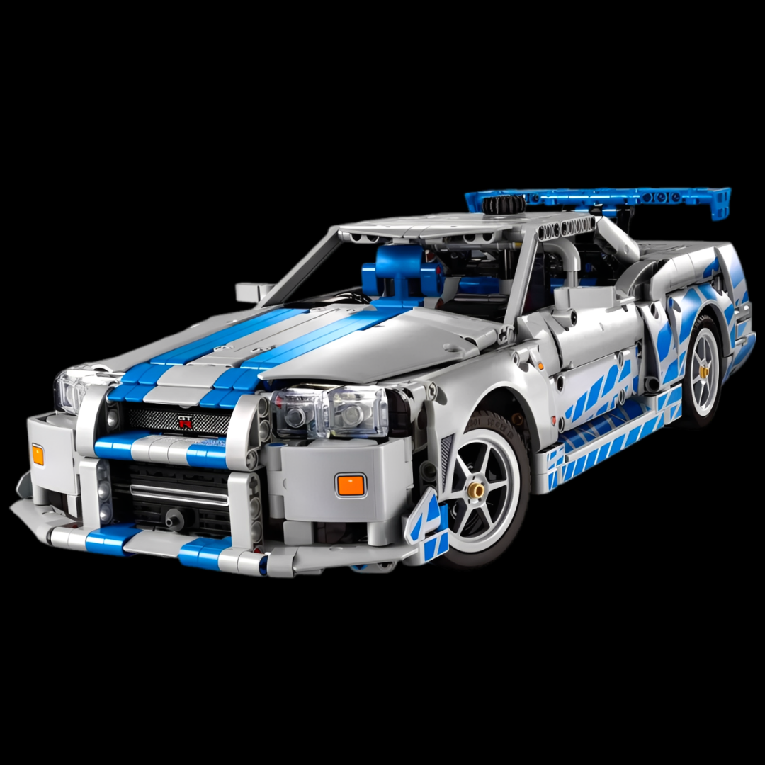Nissan Skyline GT-R - Velozes e Furiosos (1410 peças)