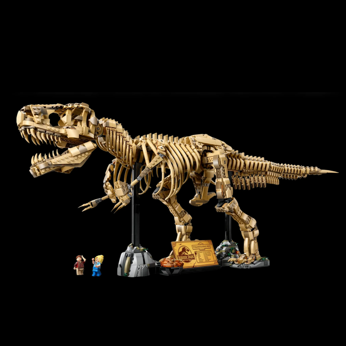 Fóssil do Tiranossauro Rex do Jurassic Park (3145 peças)