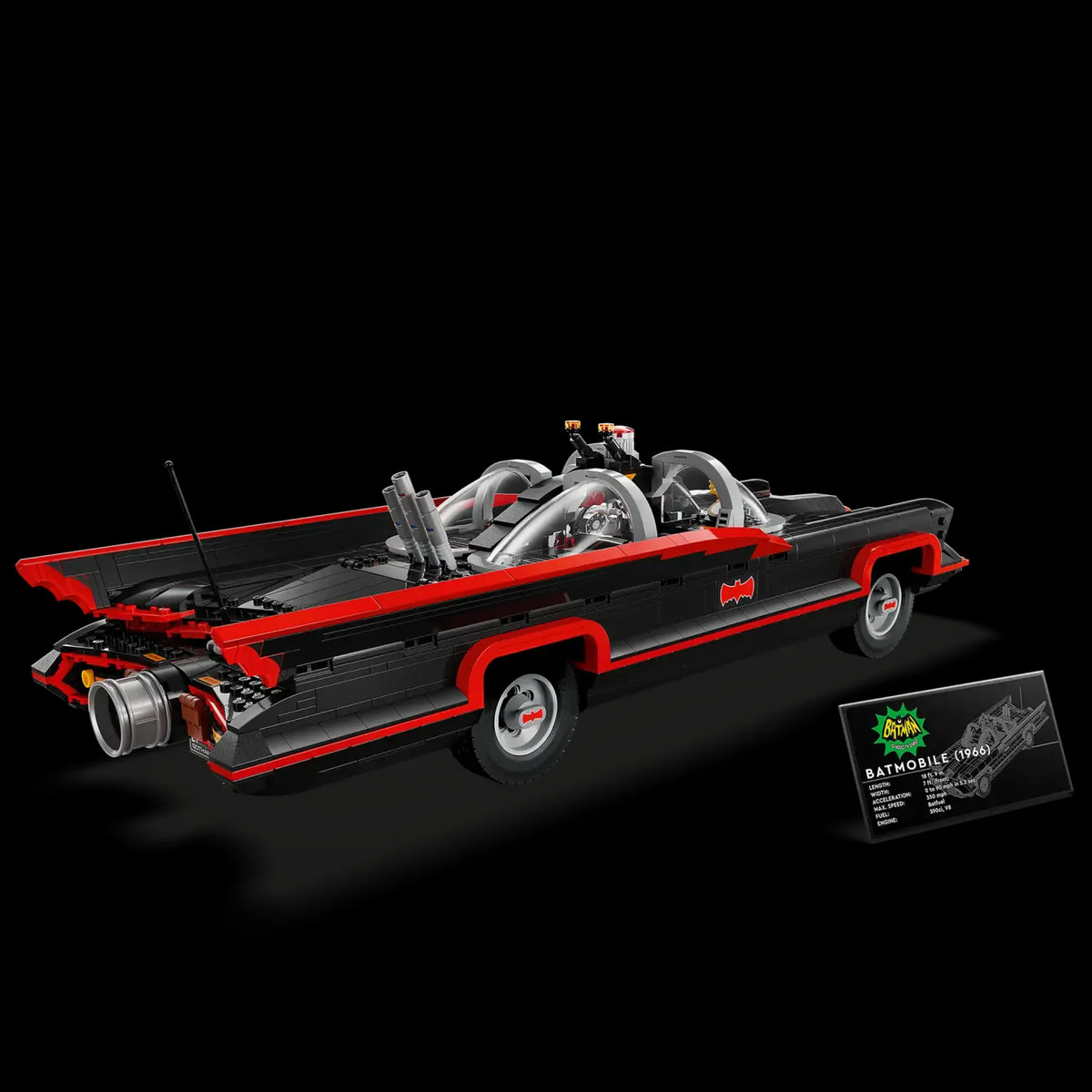 Batmóvel Retro (1822 peças)