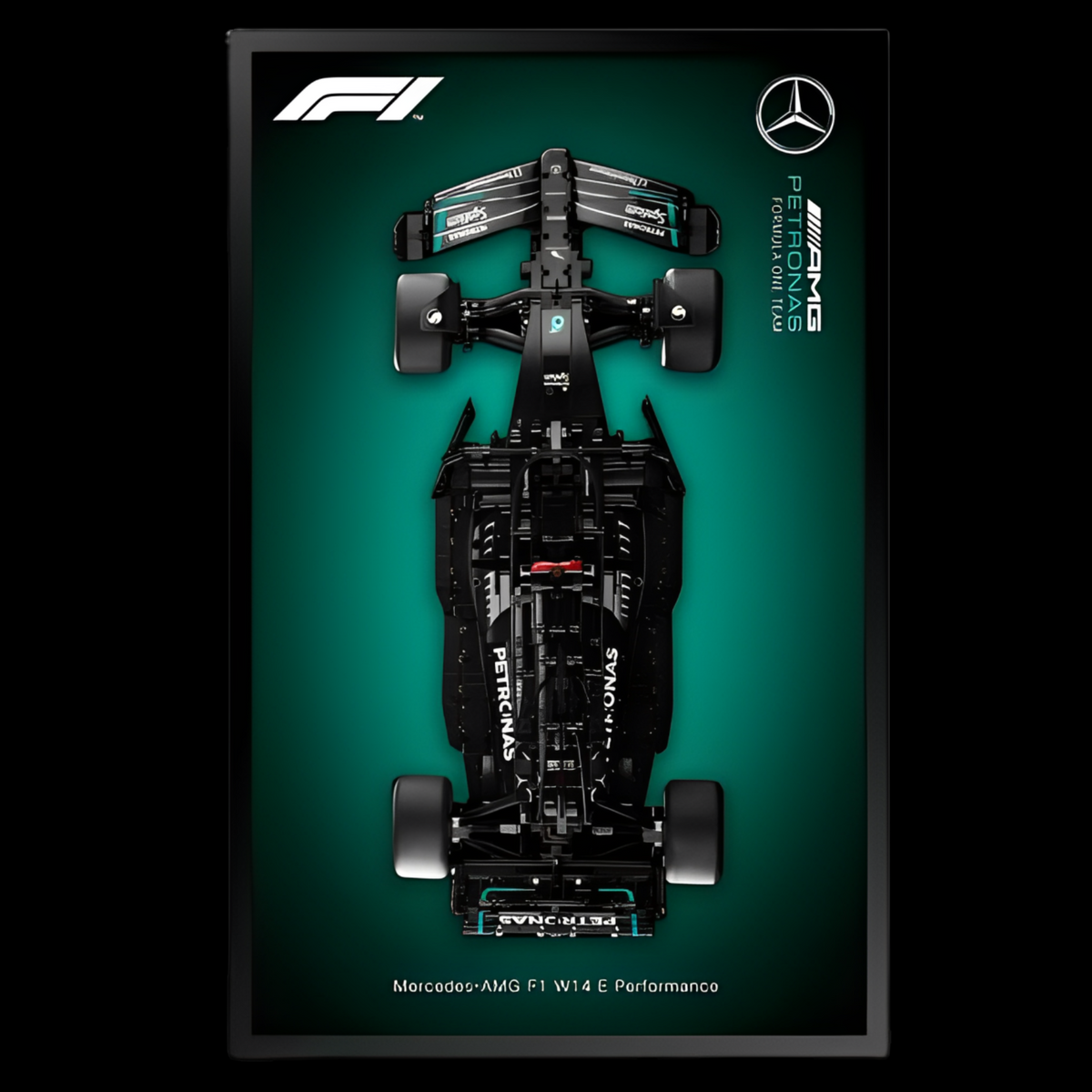 Quadro Premium® Mercedes-AMG W14 – Exclusivo e Elegante