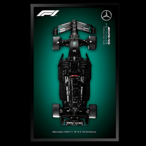 KIT Quadro Temático + Mercedes AMG W14 (1642 peças)