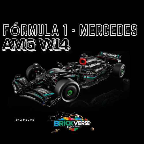Fórmula 1 - Mercedes-AMG F1 W14 (1642 peças)