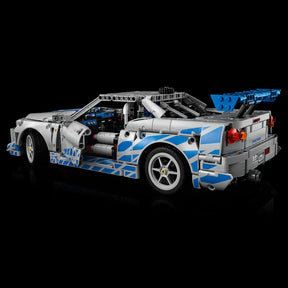 Nissan Skyline GT-R - Velozes e Furiosos (1410 peças)